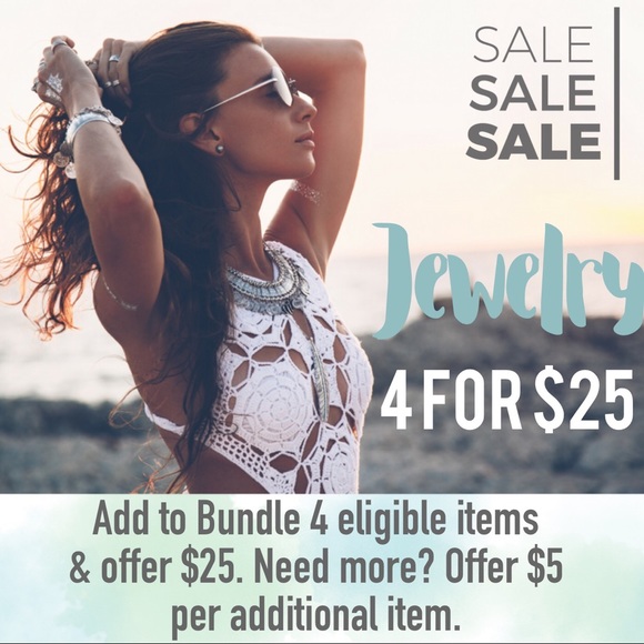 4 for $25⚡️multi layered coin cross necklace - Picture 4 of 4